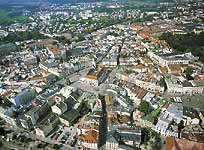 Olomouc city - aerial view