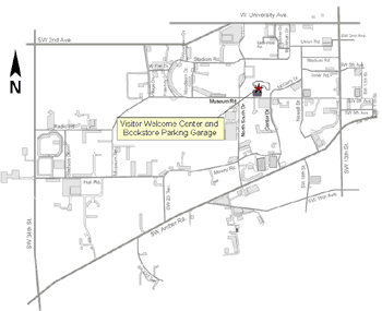 Click to View Large Map for Garage Parking